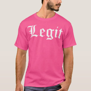 Legit Og Hip Hop Original Gangster Rap T-Shirt