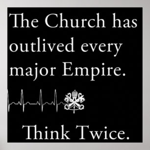 L'Eglise a survécu à chaque grand poster Empire