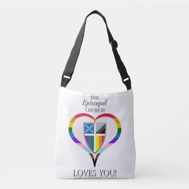 L'Église Épiscopale Vous Aime Sac fourre-tout ! (Devant)