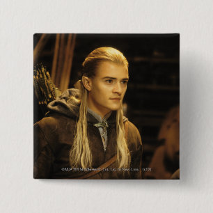 LEGOLAS GREENLEAF™ Candid 2 Inch Square Button