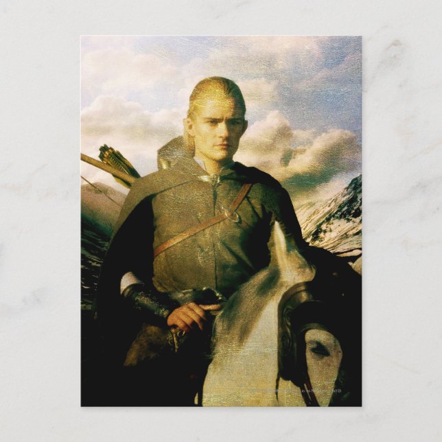 LEGOLAS GREENLEAF™ Close Up on Horse Postcard (Front)