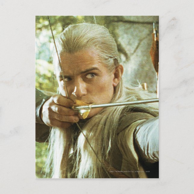 LEGOLAS GREENLEAF™ Drawing Bow 2 Postcard (Front)