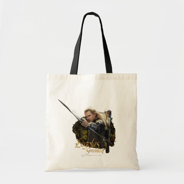 LEGOLAS GREENLEAF™ Drawing Bow Graphic Tote Bag (Front)