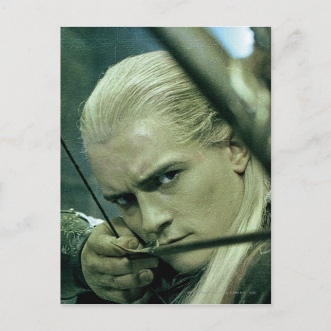 LEGOLAS GREENLEAF™ Drawing Bow Postcard (Front)