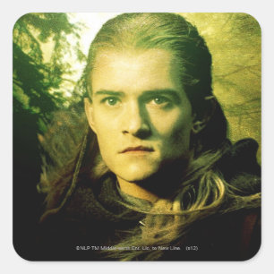 LEGOLAS GREENLEAF™ Front Portrait Square Sticker