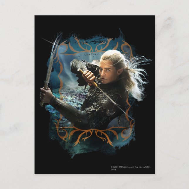 LEGOLAS GREENLEAF™ Graphic Postcard (Front)