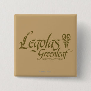 LEGOLAS GREENLEAF™ Name 2 Inch Square Button