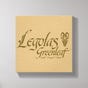 LEGOLAS GREENLEAF™ Name Canvas Print