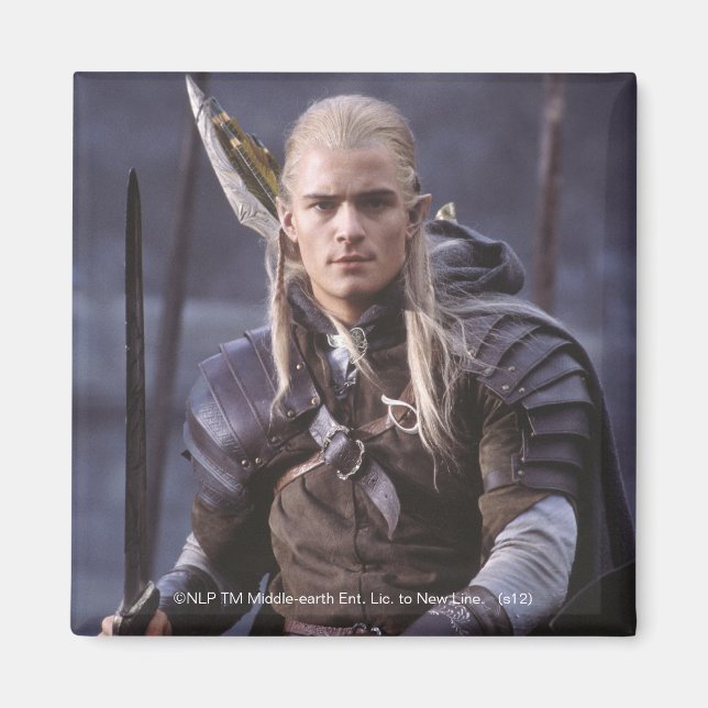 LEGOLAS GREENLEAF™ on Horse Magnet (Front)