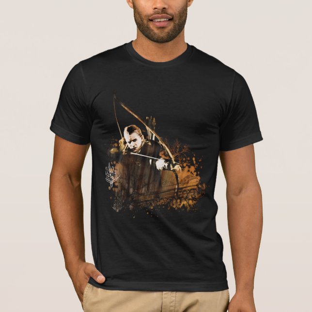 LEGOLAS GREENLEAF™ Shooting Arrow T-Shirt (Front)