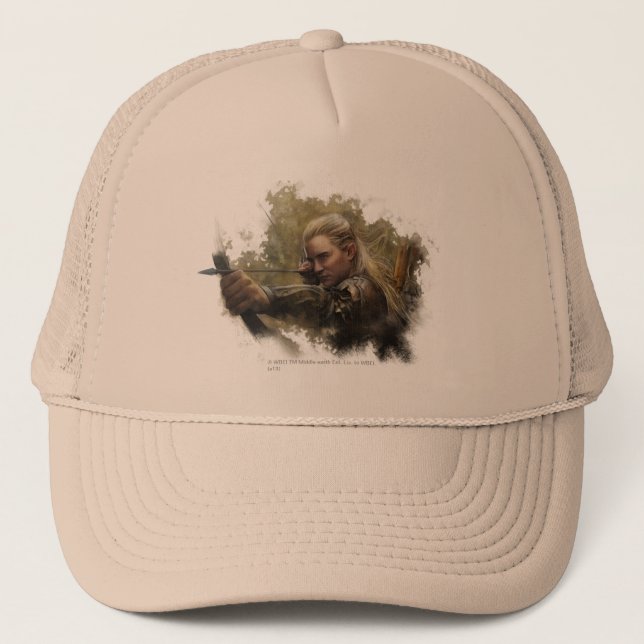 LEGOLAS GREENLEAF™ Sketch Trucker Hat (Front)