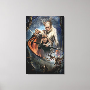 LEGOLAS GREENLEAF™, TAURIEL™, and Thranduil Canvas Print