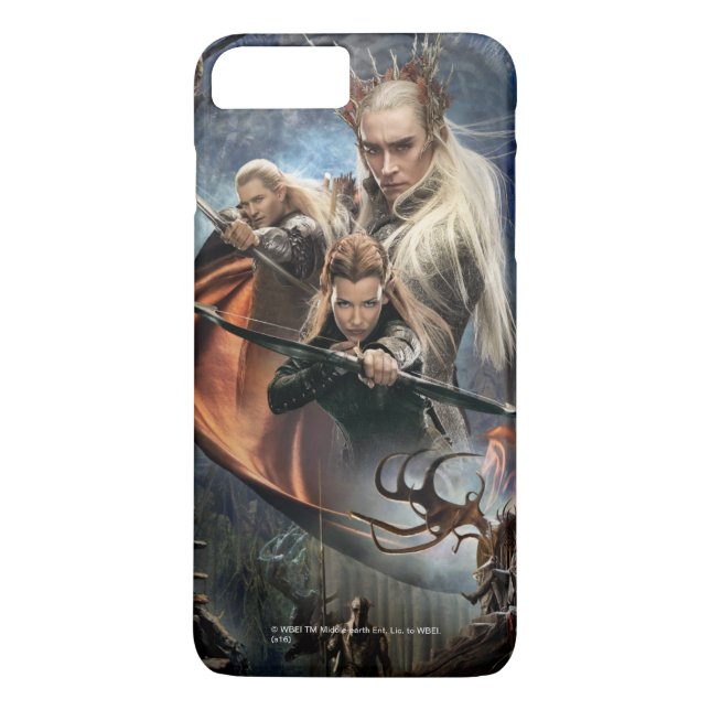 LEGOLAS GREENLEAF™, TAURIEL™, and Thranduil Case-Mate iPhone Case (Back)