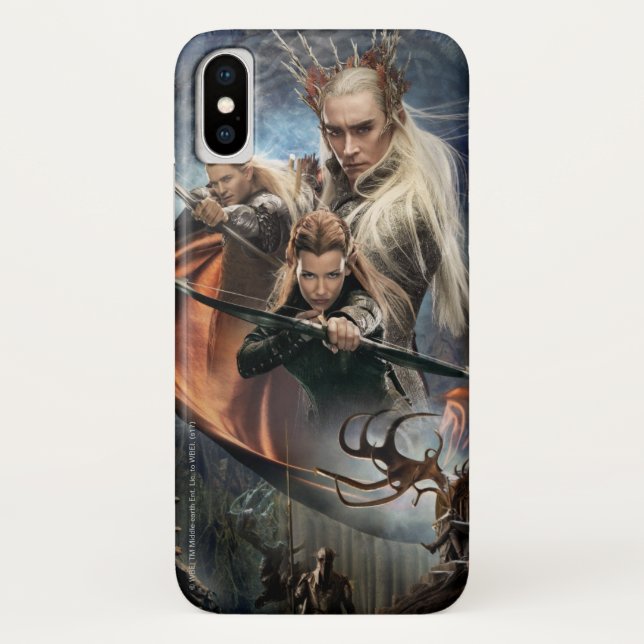 LEGOLAS GREENLEAF™, TAURIEL™, and Thranduil Case-Mate iPhone Case (Back)