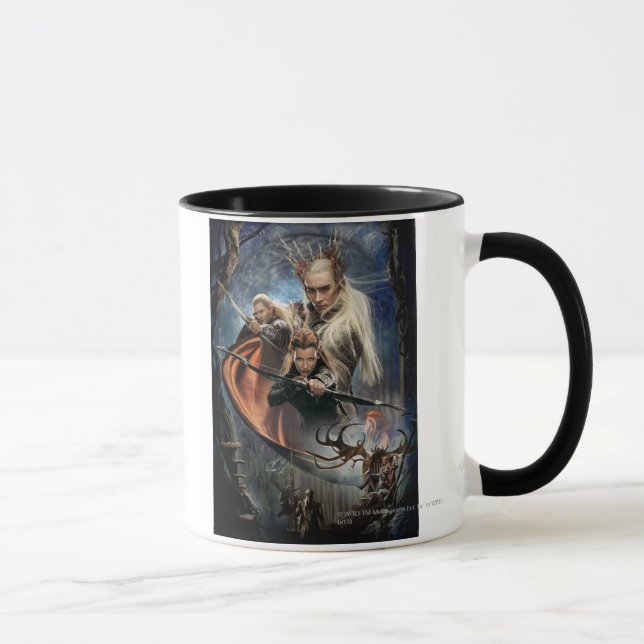 LEGOLAS GREENLEAF™, TAURIEL™, and Thranduil Mug (Right)