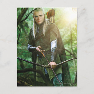LEGOLAS GREENLEAF™ with bow Postcard