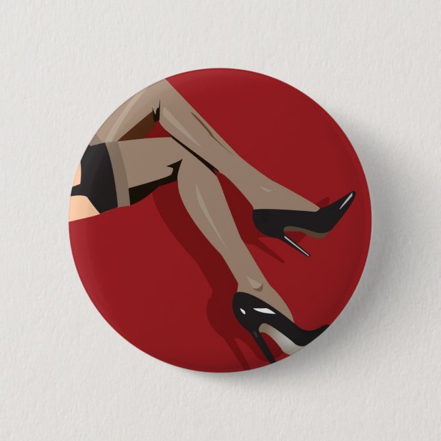 Legs 2 Inch Round Button (Front)