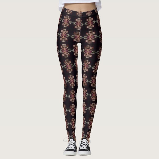 Legs Alive: Uniquely Patterned Leggings Galore! (Front)