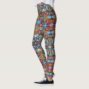 Legs Alive: Uniquely Patterned Leggings Galore!