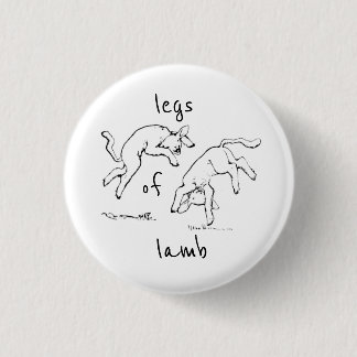 Legs of Lamb 1 Inch Round Button