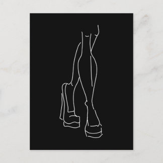legs postcard