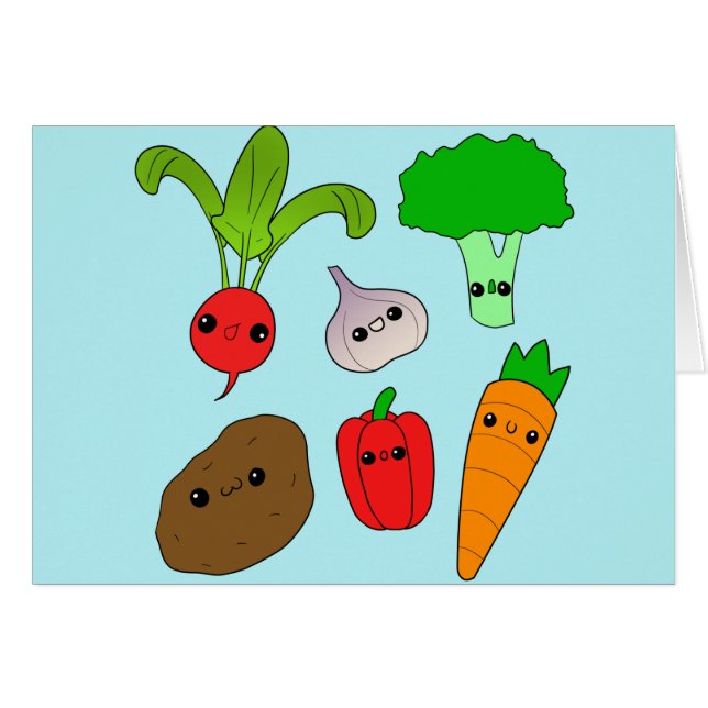 Légumes de Chibi (Devant horizontal)