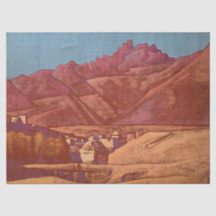 Leh, Ladakh by Nicholas Roerich Tissue Paper
