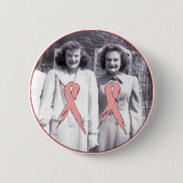 Lehane Sisters 2 2 Inch Round Button (Front)