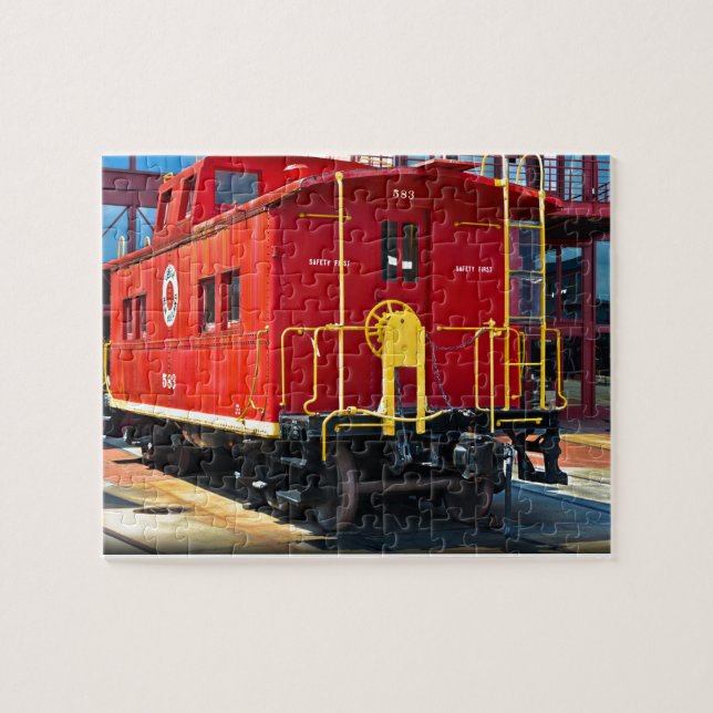 Lehigh/NE Caboose 583 Jigsaw Puzzle (Horizontal)