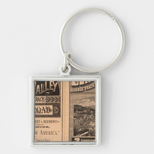 Lehigh Valley Railroad Keychain (Front)