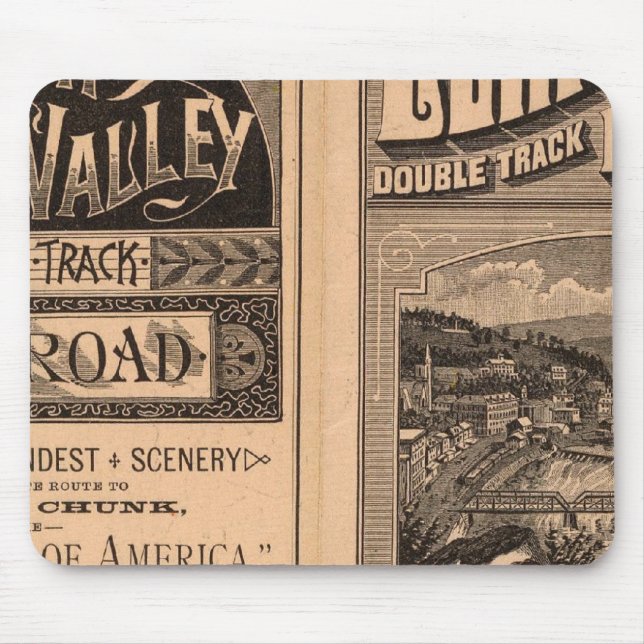 Lehigh Valley Railroad Mouse Pad (Front)