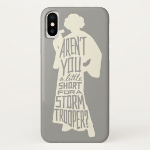 Leia: Stormtrooper Typography Quote Case-Mate iPhone Case