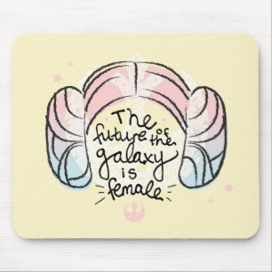 Leia: The Future of the Galaxy is Female Mouse Pad