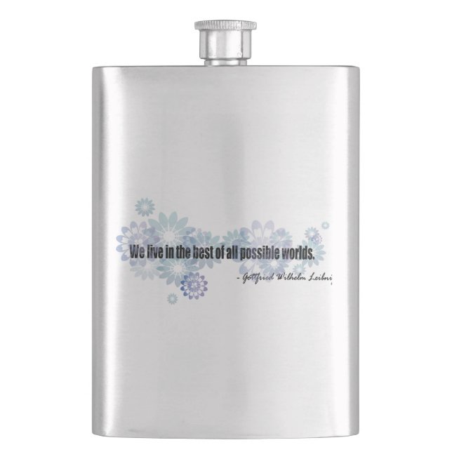 Leibniz Hip Flask (Front)