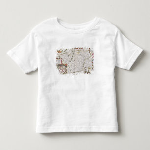 Leicester, engraved by Jodocus Hondius Toddler T-shirt