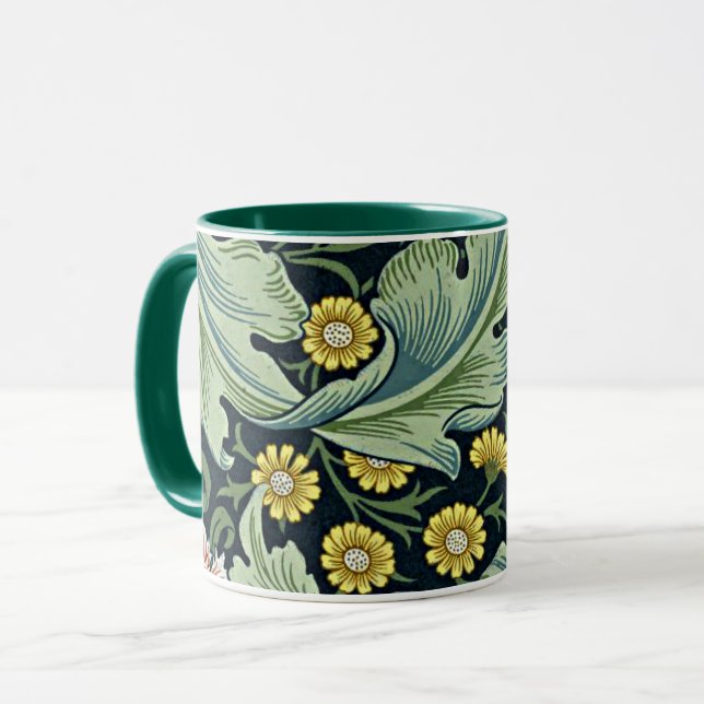 Leicester, popular pattern by William Morris Mug (Front Left)