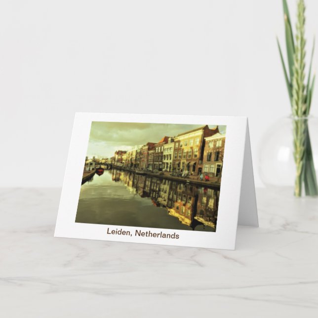 Leiden Netherlands Card (Front)