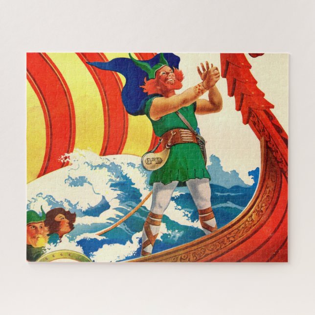 Leif Ericson Jigsaw Puzzle (Horizontal)