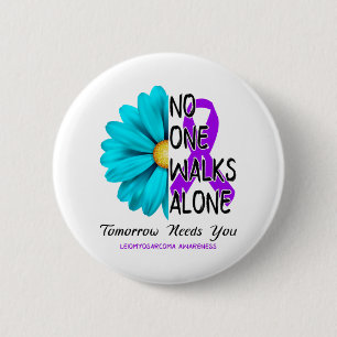 Leiomyosarcoma Awareness Month Ribbon Gifts 2 Inch Round Button