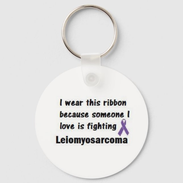 Leiomyosarcoma Keychain (Front)
