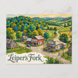 Leiper's Fork USA Postcard