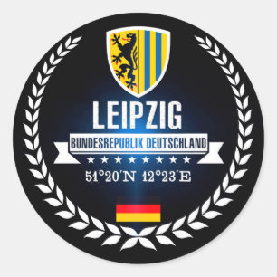 Leipzig Classic Round Sticker