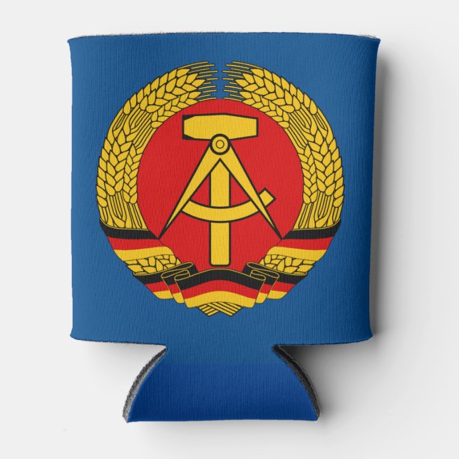 Leipzig, DDR - East Germany Can Cooler (Front)