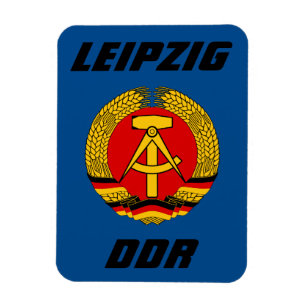 Leipzig, DDR - East Germany Magnet