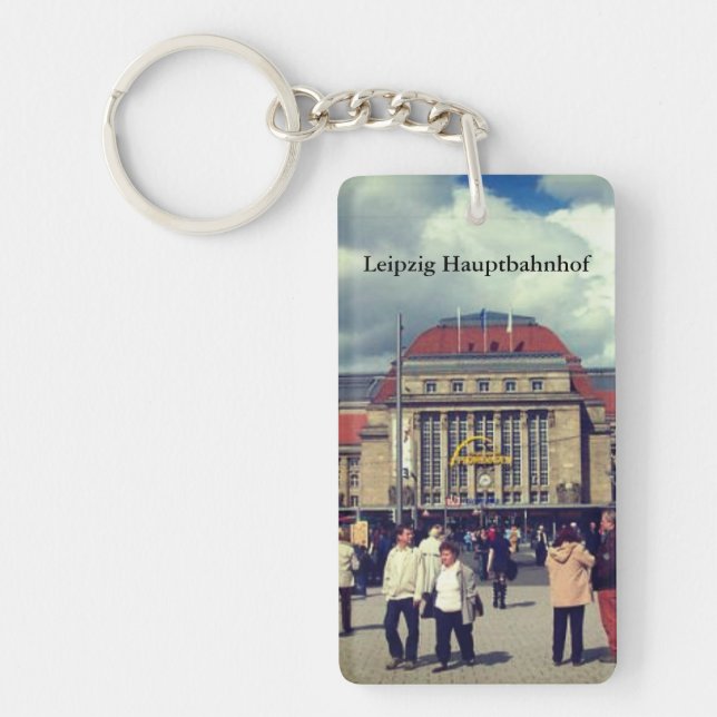Leipzig Hauptbahnhof Keychain (Front)