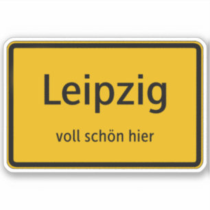 Leipzig Sticker auto sticker