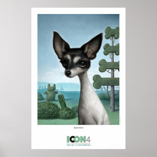 Leister Dog Poster