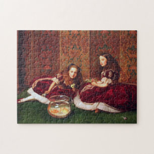 Leisure Hours - John Everett Millais Jigsaw Puzzle