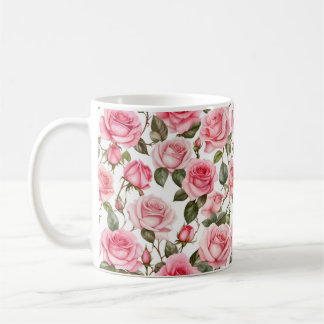 L'élégance est en fleur avec cette Belle Mug Rose