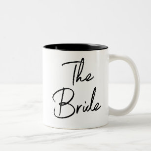 L'Élégante Mariée Mariage noir café Mug